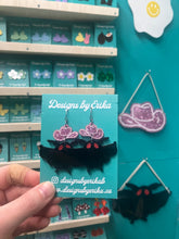 Load image into Gallery viewer, Cowboy Mothman Dangles