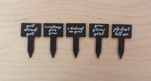 Load image into Gallery viewer, Sassy Plant Stakes - Set of 5