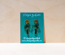 Load image into Gallery viewer, Palm Tree Earrings
