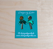 Load image into Gallery viewer, Palm Tree Earrings