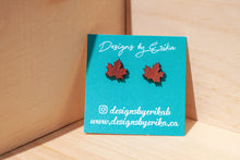 Load image into Gallery viewer, Maple Leaf Studs