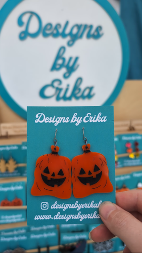 Pumpkin Bag Dangles