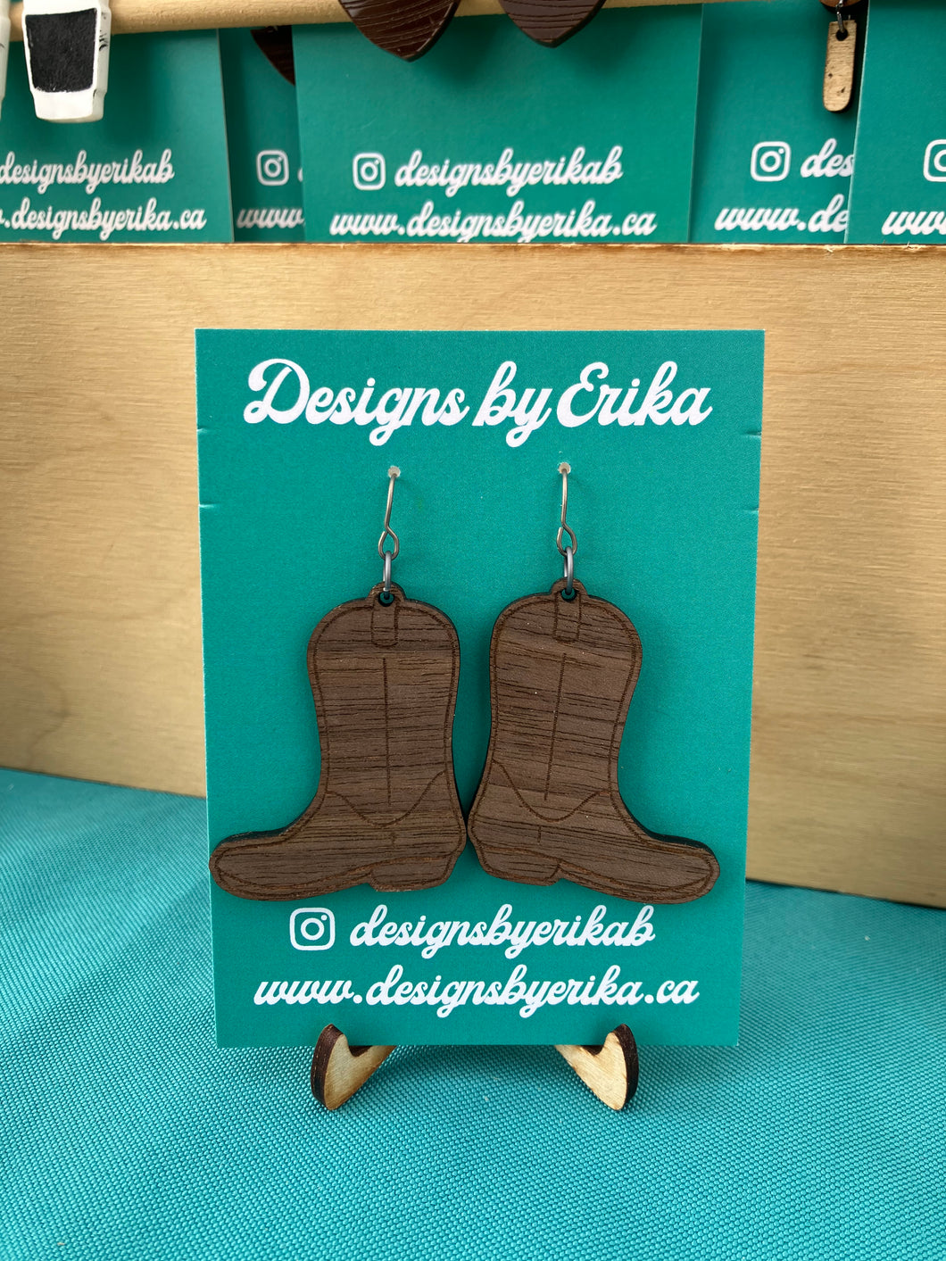 Cowboy Boot Earrings