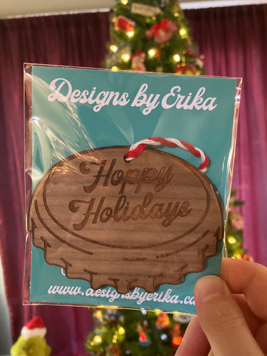 Hoppy Holiday Ornament