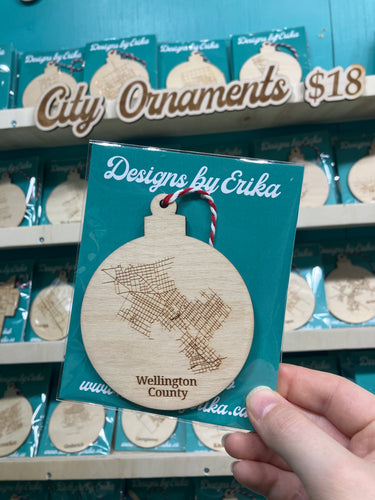 Wellington County Ornament