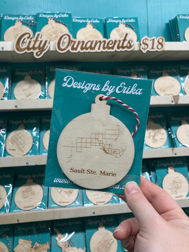 Sault Ste. Marie Ornament