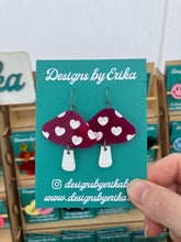 Load image into Gallery viewer, 2 Tier Mushroom Dangles