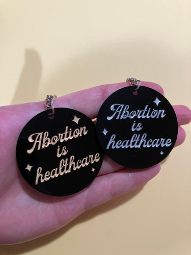 Abortion is Healthcare Keychain