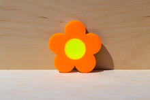 Load image into Gallery viewer, Neon Daisy Coasters