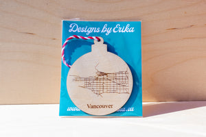 Vancouver Bauble Ornament