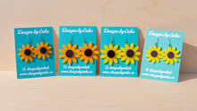 Load image into Gallery viewer, Sunflower Earrings