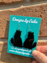 Load image into Gallery viewer, Cat Earrings