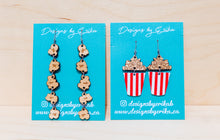Load image into Gallery viewer, 2 Tier Popcorn Tub Dangles