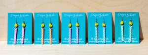 2 Tier Birthday Candle Dangles