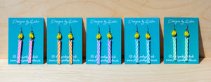 2 Tier Birthday Candle Dangles