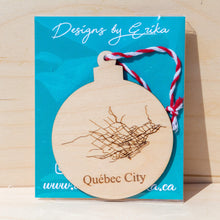 Load image into Gallery viewer, Québec City Bauble Ornament