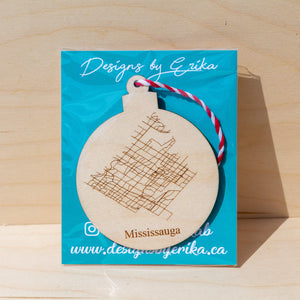 Mississauga Bauble Ornament