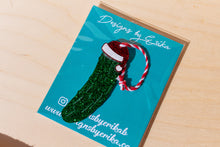 Load image into Gallery viewer, Santa Pickle Ornament