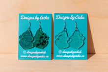 Load image into Gallery viewer, Green &amp; Mean Earrings
