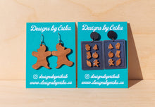 Load image into Gallery viewer, Nibbly Gingerbread Dangles see