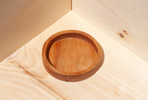 Medium Wooden Circle Dish