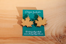 Load image into Gallery viewer, Maple Leaf Dangles